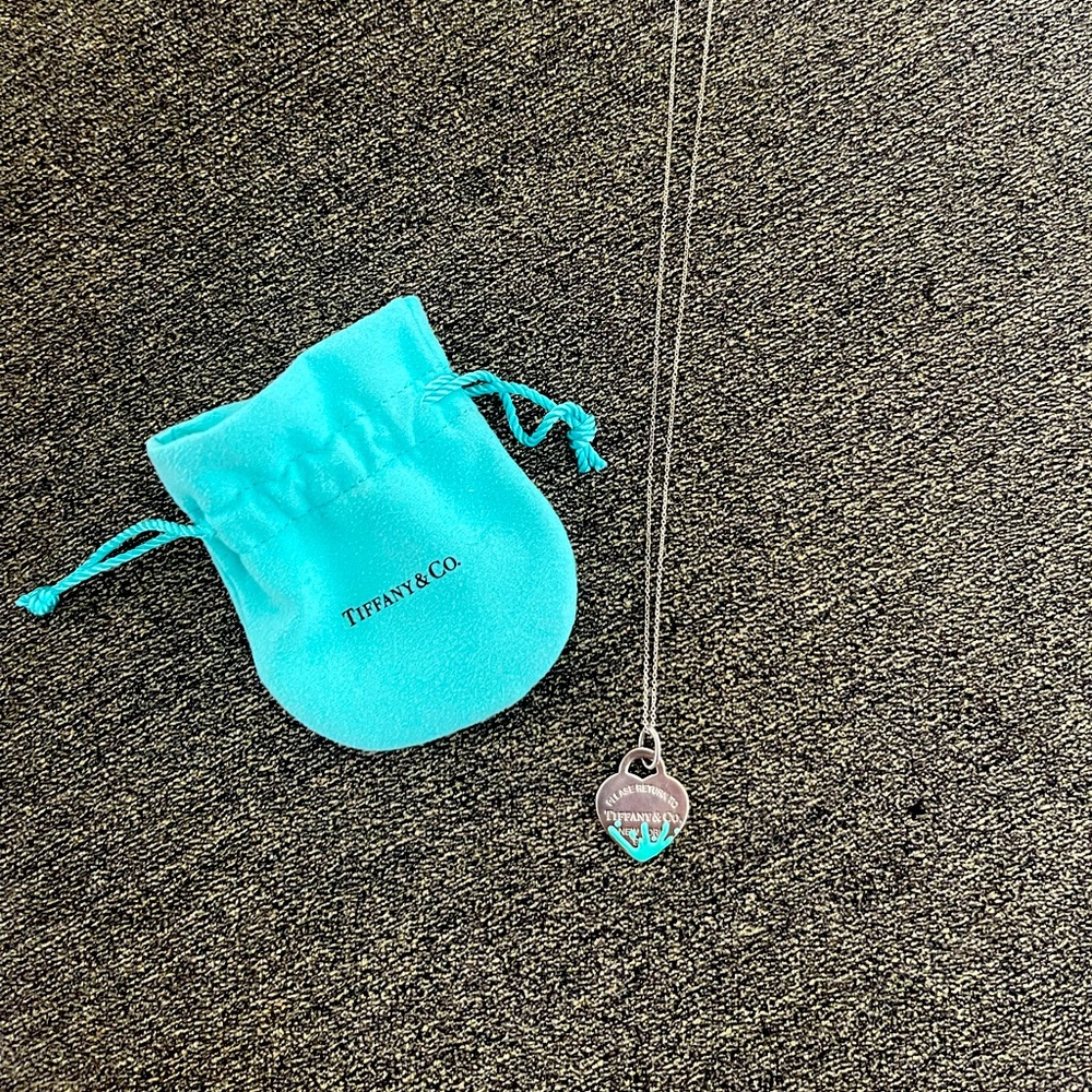 Tiffany & Co. Silver Splash Necklace